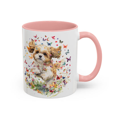 Shih Tzu #8  Personalized Accent Mugs, 11oz