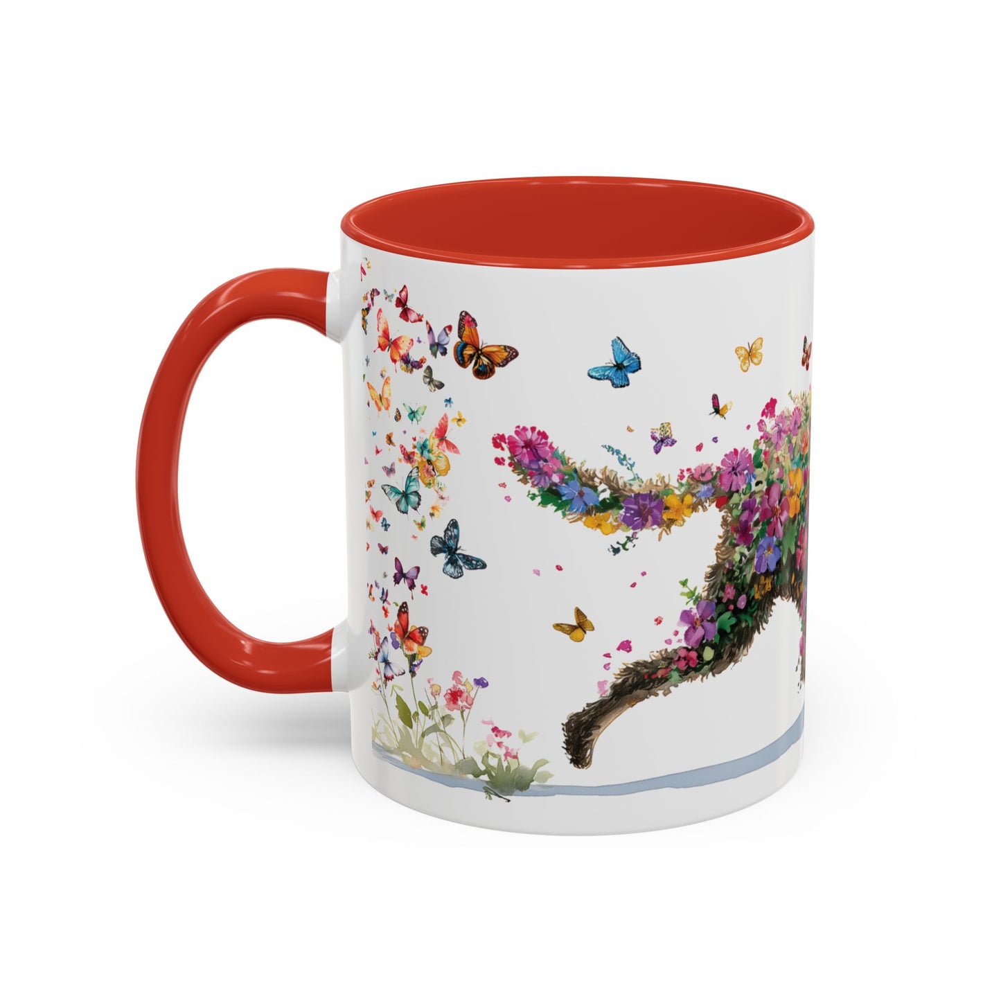 Curly Coated Retriever #1 Personalized Accent Mugs, 11oz