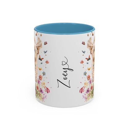 Cavoodle/Cavapoo/Doodle/Cockapoo #1 Personalized Accent Mugs, 11oz