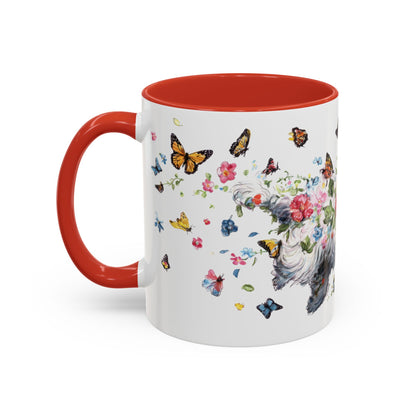Coton De Tulear Personalized Accent Mugs, 11oz