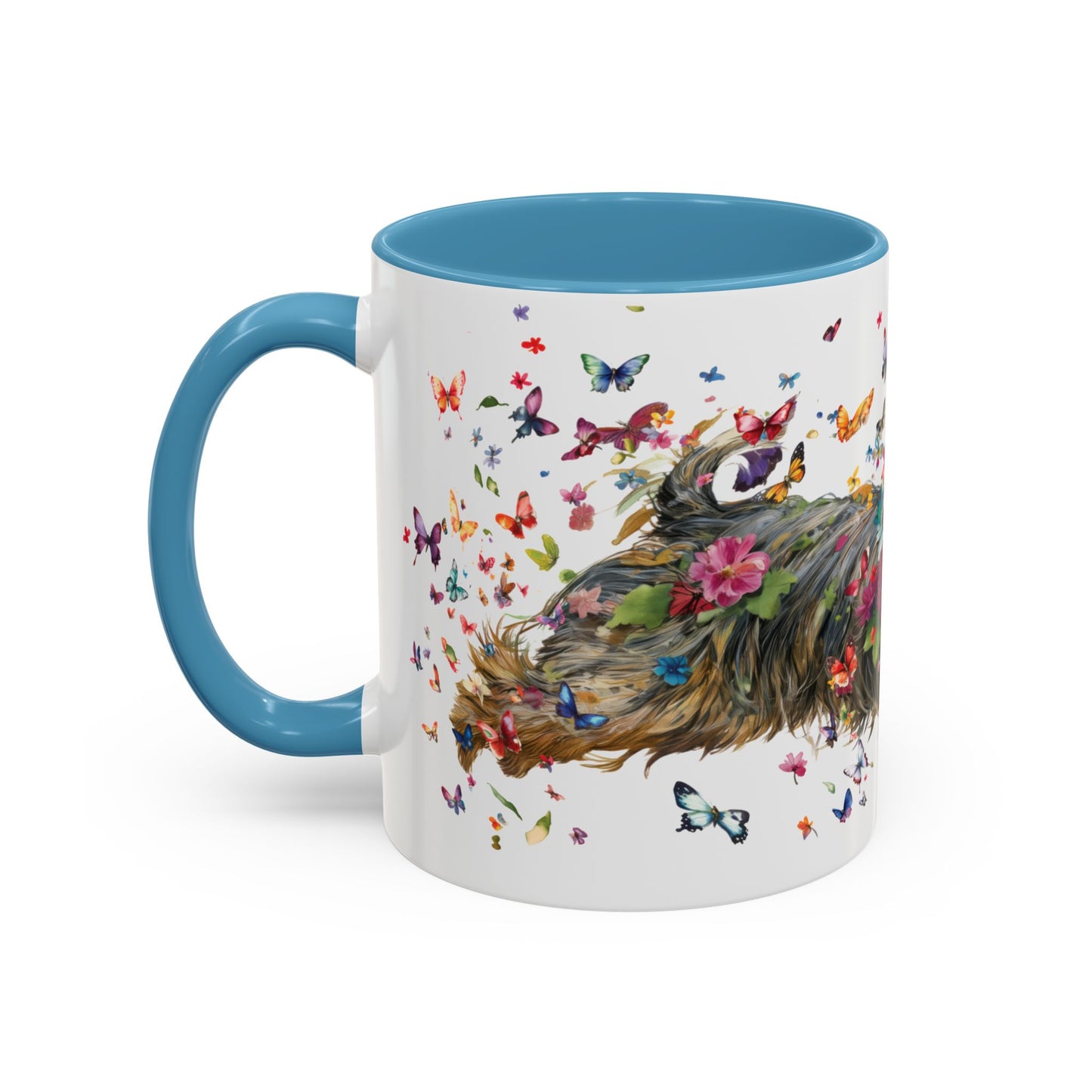 Silky Terrier Personalized Accent Mugs, 11oz