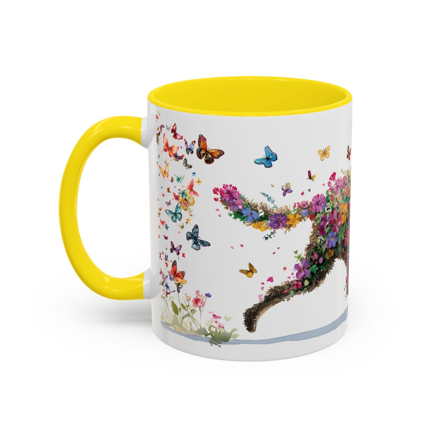 Curly Coated Retriever #1 Personalized Accent Mugs, 11oz