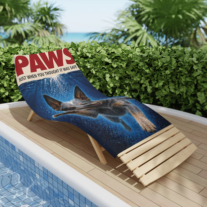 Australian Cattle Dog #2 PAWS Beach Towel