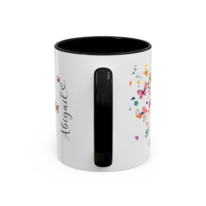 Dalmatian Personalized Accent Mugs, 11oz