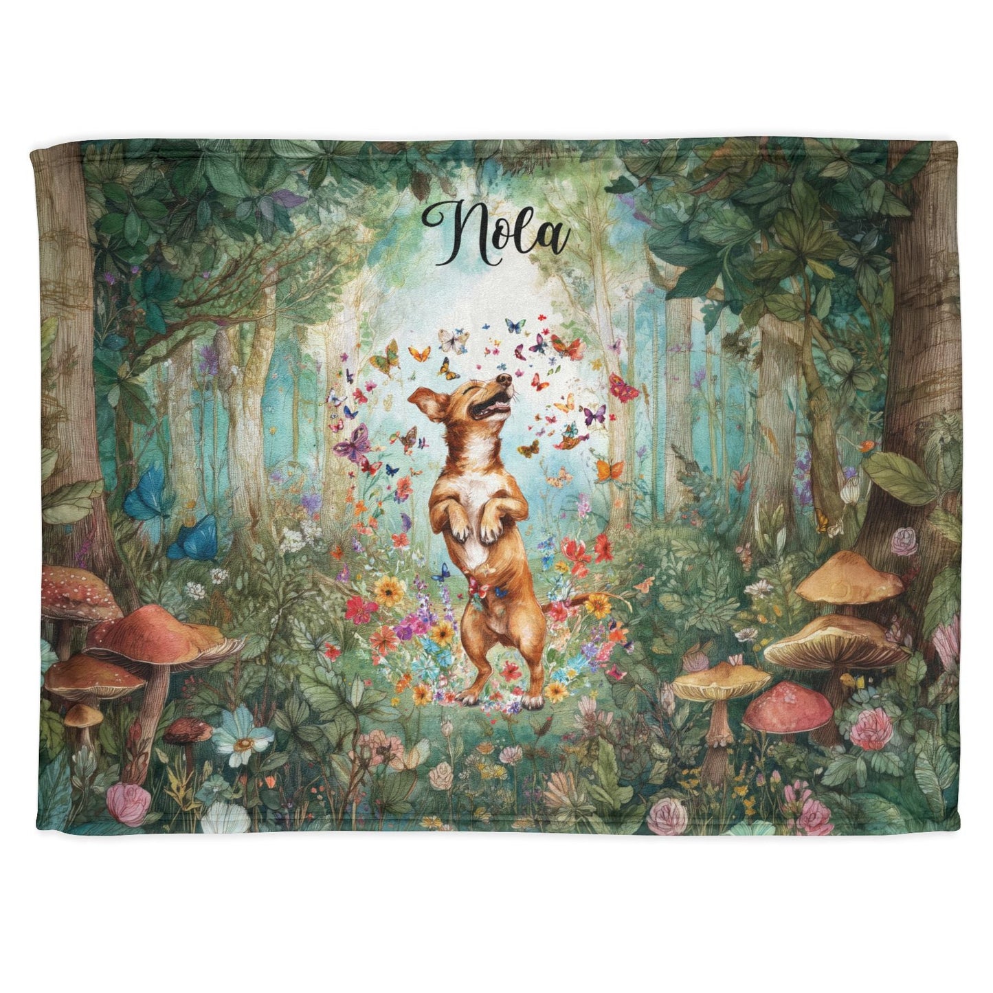 ANY DESIGN #2 Personalised Mystical Forest Blanket