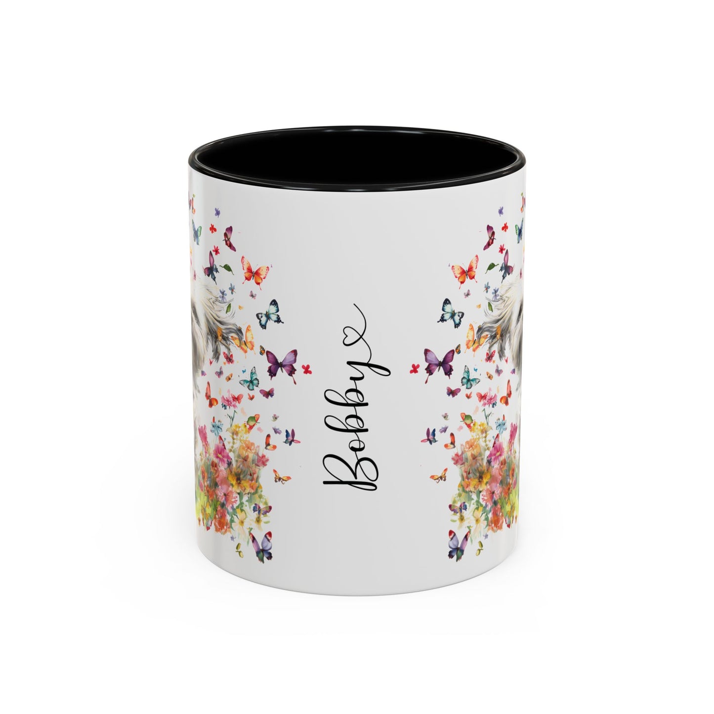 Shih Tzu #3 Personalized Accent Mugs, 11oz
