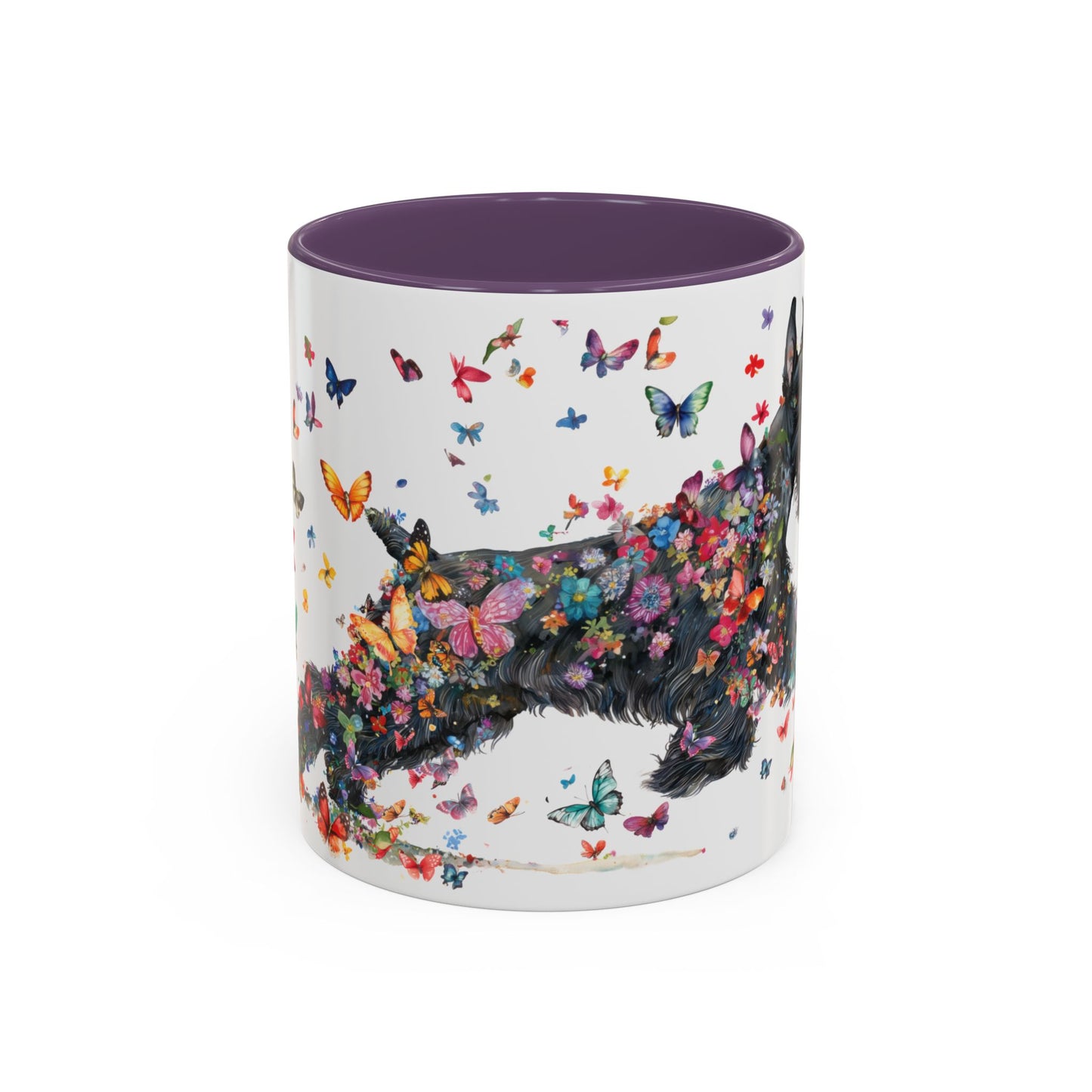 Giant Schnauzer Personalized Accent Mugs, 11oz