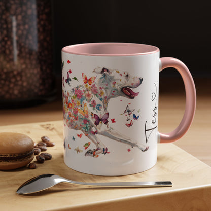 Bull Arab Personalized Colorful Accent Mugs, 11oz