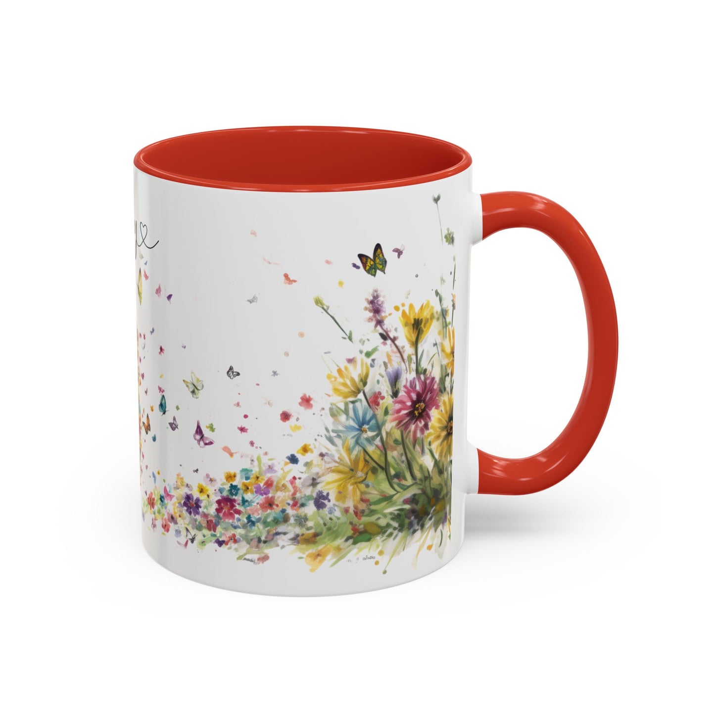 Doodle Personalized Accent Mugs, 11oz