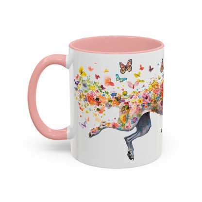 Whippet Personalized Accent Mugs, 11oz