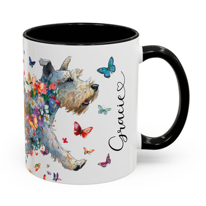 Lakeland Terrier #1 Personalized Accent Mugs, 11oz