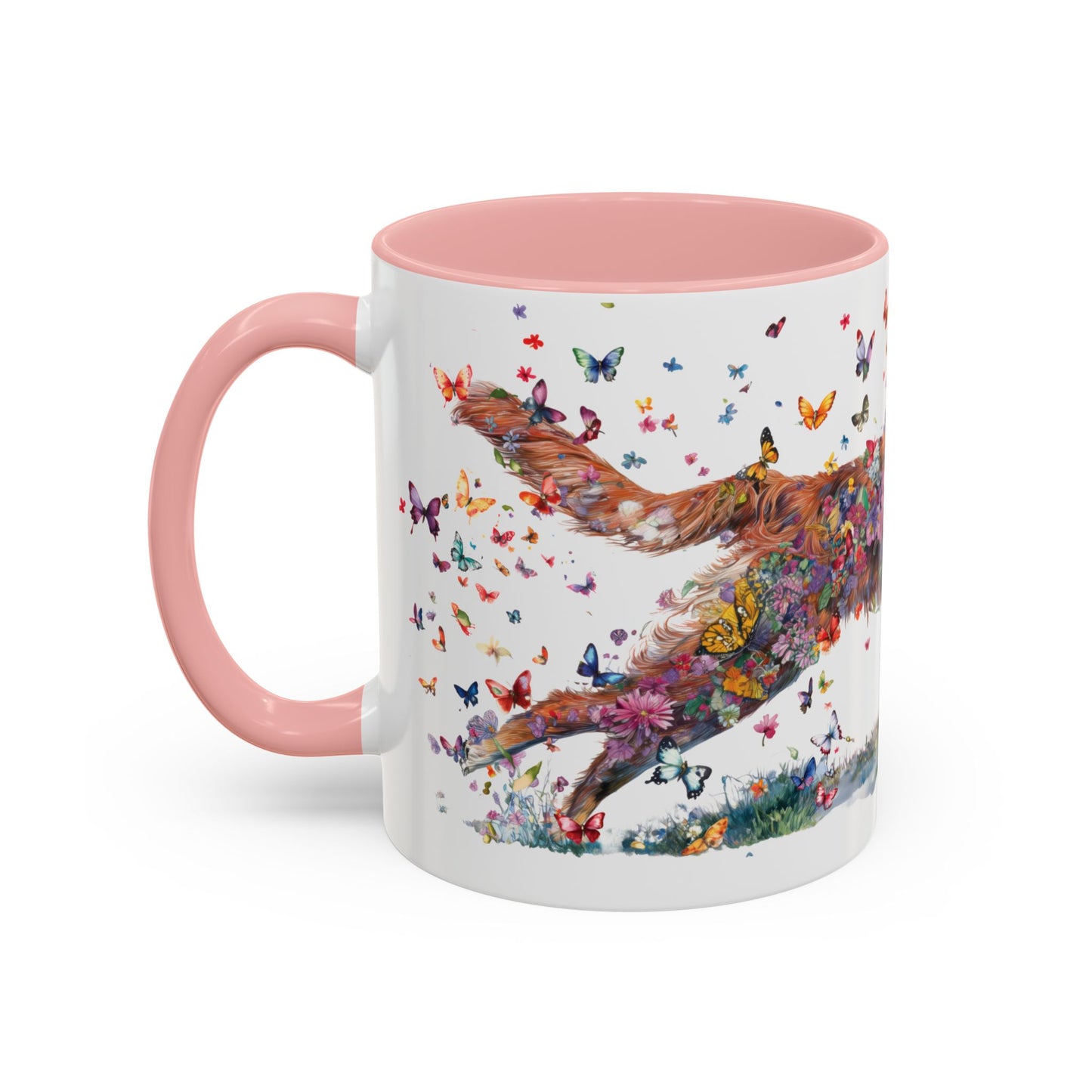 Nova Scotia Duck Tolling Retriever Personalized Accent Mugs, 11oz