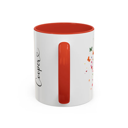 American Eskimo Personalized Accent Mugs, 11oz