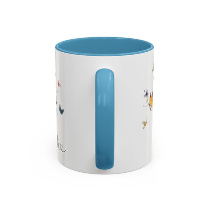 Maltipoo Personalized Accent Mugs, 11oz