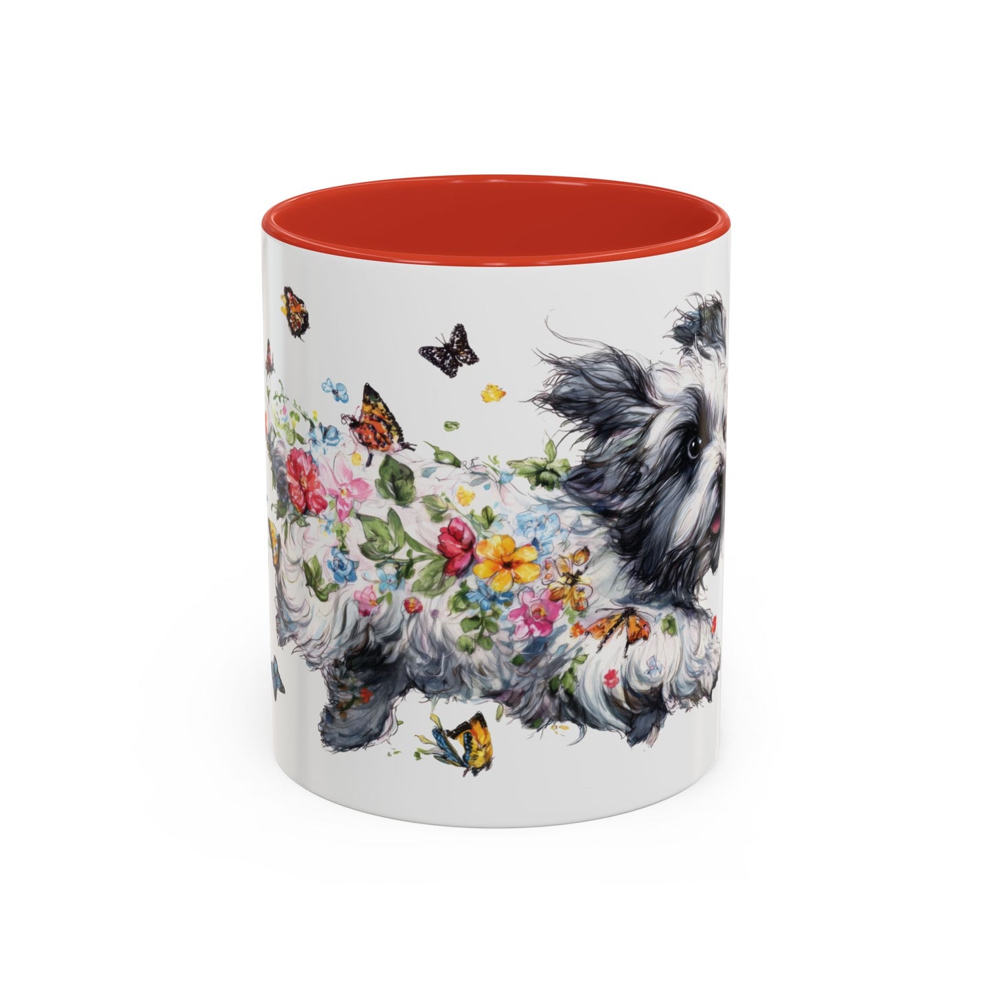 Coton De Tulear Personalized Accent Mugs, 11oz