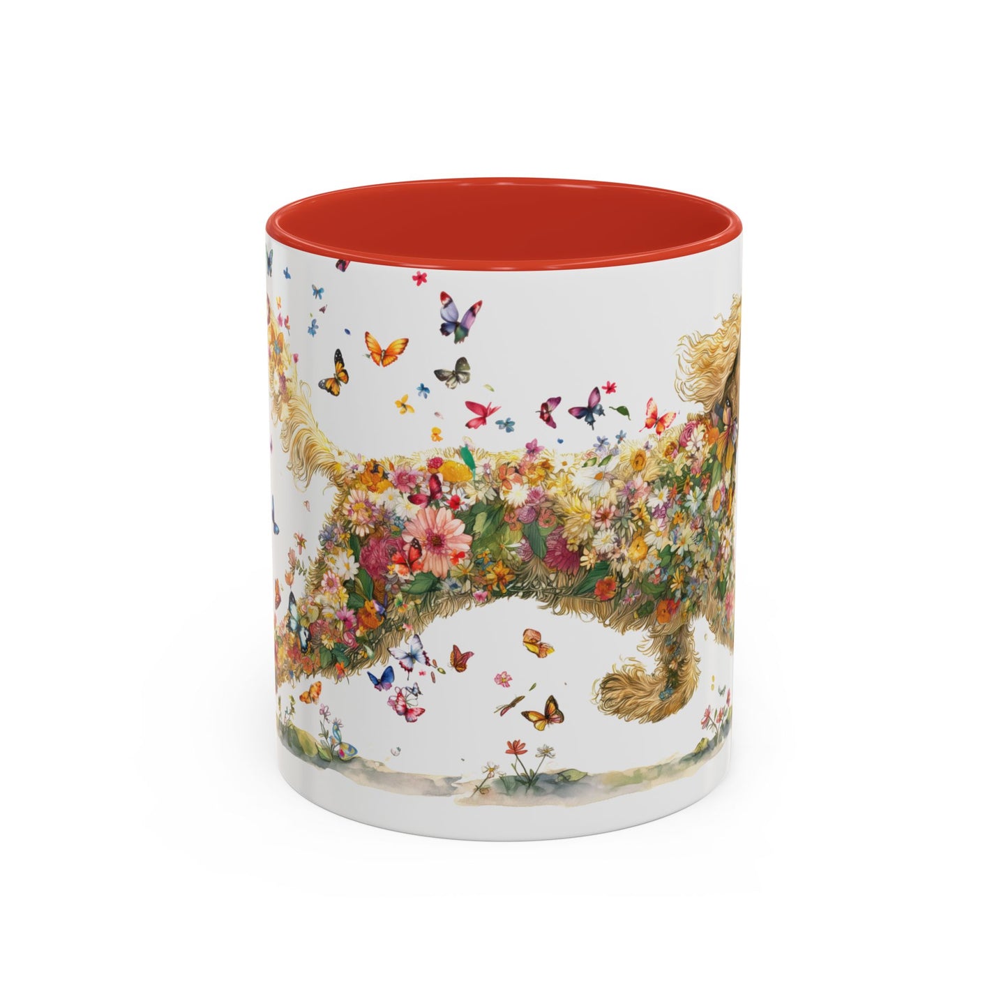 Golden Doodle/Groodle #3 Retriever Personalized Accent Mugs, 11oz