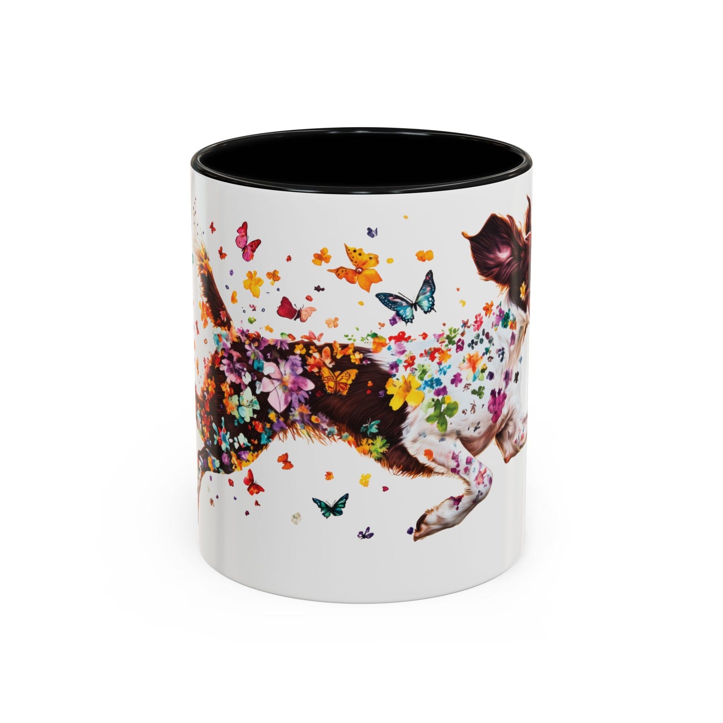 American Brittany #2 Personalized Accent Mugs, 11oz