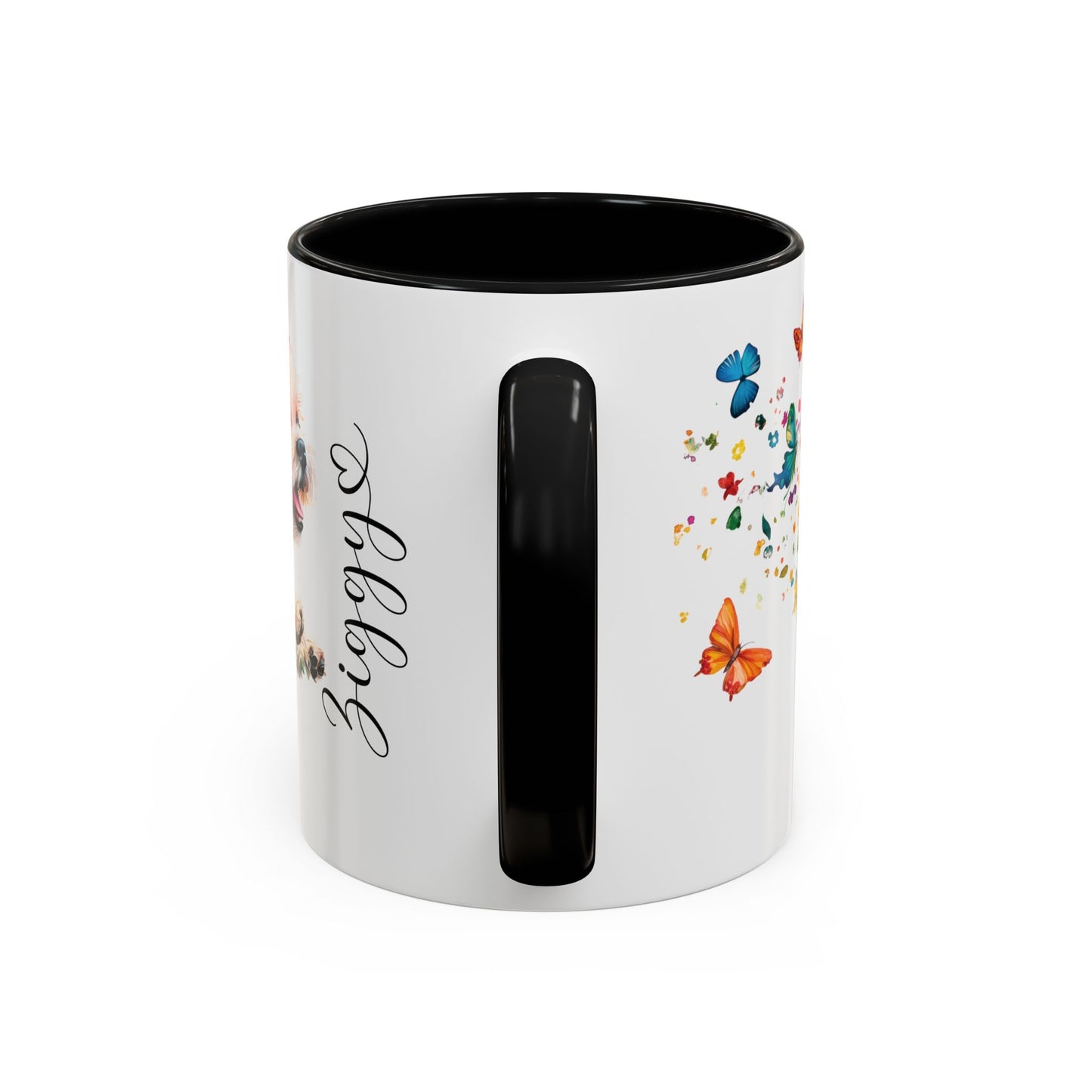 Shih Tzu Personalized Accent Mugs, 11oz