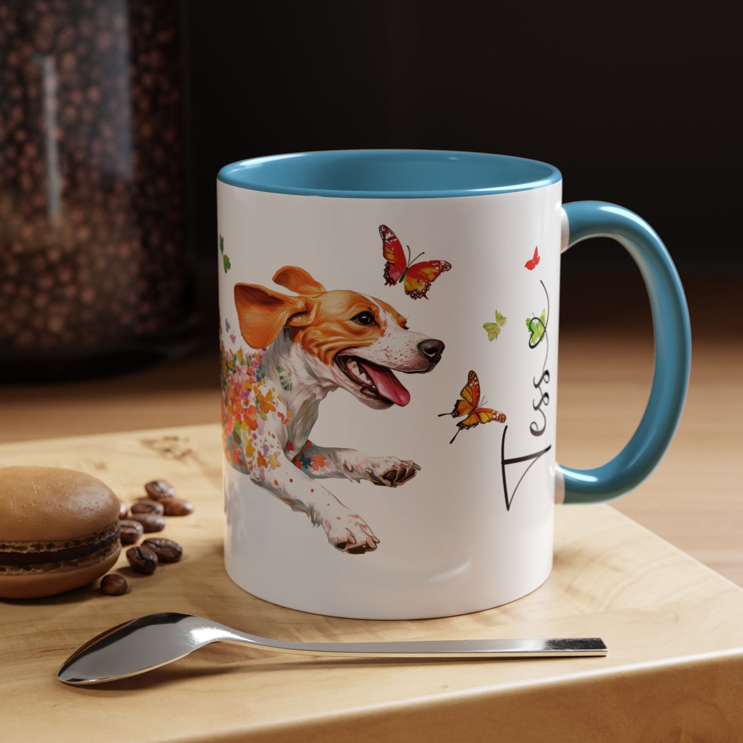 Beagle Personalized Accent Mugs, 11oz