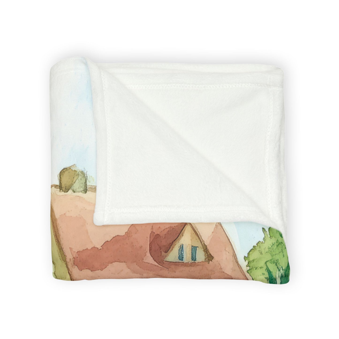 German Shepherd #2 Cottage Garden Personalised Blanket
