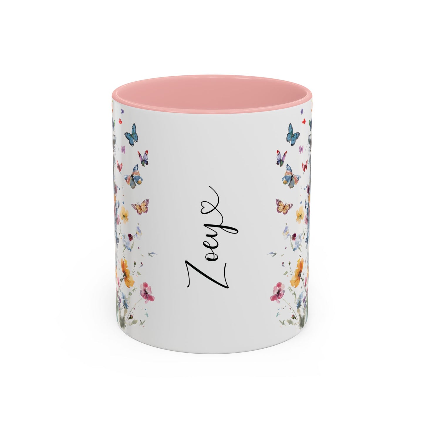 Silken Windhound #3 Personalized Accent Mugs, 11oz
