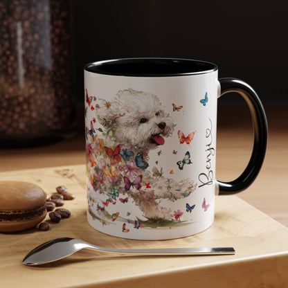 Bichon Frise #2 Personalized colourful Mugs, 11oz