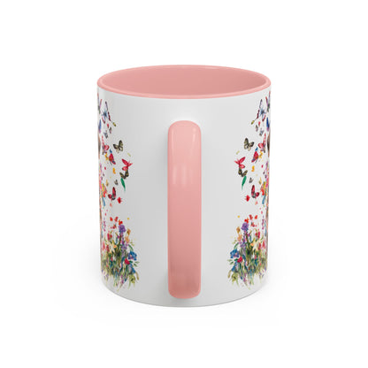 Chocolate Labrador #2 Personalized Accent Mugs, 11oz