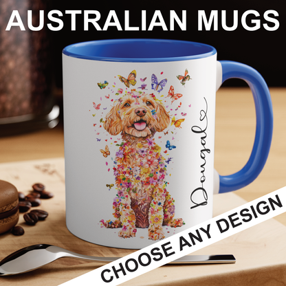 AUSTRALIAN MUGS -  Any Design Accent 11oz mug