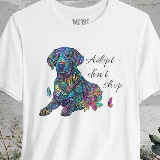 Adopt Dont Shop, dog T shirt