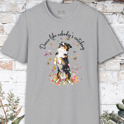 Australian Shepherd "Dance like nobody's watching" unisex T shirt