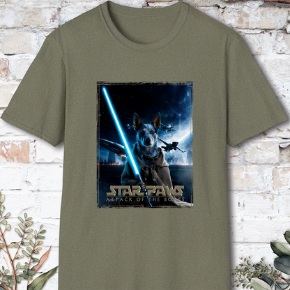 Australian Cattle Dog (Blue Heeler) Star Paws Unisex T shirt