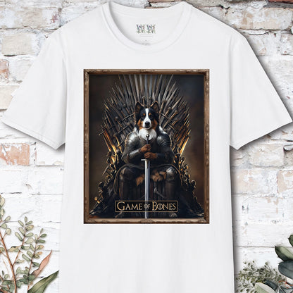 Australian Shepherd Game of Bones, Unisex T shirt