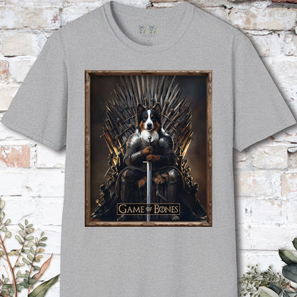 Australian Shepherd Game of Bones, Unisex T shirt