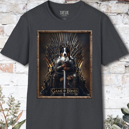 Australian Shepherd Game of Bones, Unisex T shirt