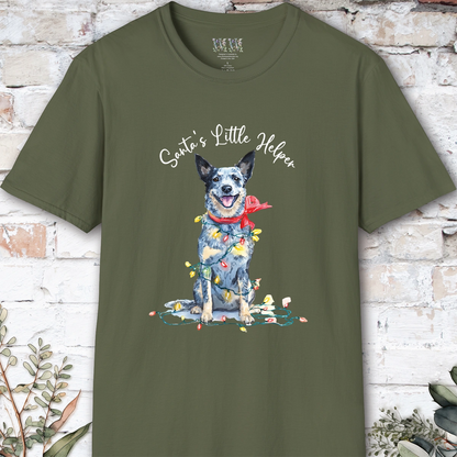 Australian Cattle Dog - Blue Heeler #1 Santa's little helper. unisex T shirt