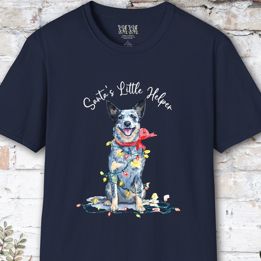 Australian Cattle Dog - Blue Heeler #1 Santa's little helper. unisex T shirt