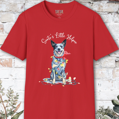 Australian Cattle Dog - Blue Heeler #1 Santa's little helper. unisex T shirt