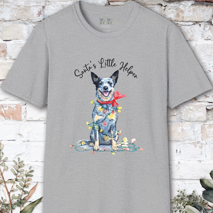 Australian Cattle Dog - Blue Heeler #1 Santa's little helper. unisex T shirt