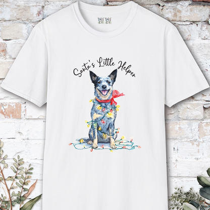 Australian Cattle Dog - Blue Heeler #1 Santa's little helper. unisex T shirt