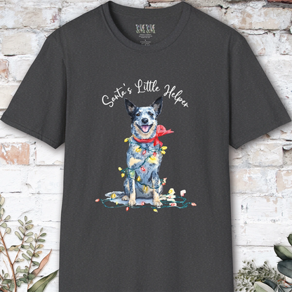 Australian Cattle Dog - Blue Heeler #1 Santa's little helper. unisex T shirt