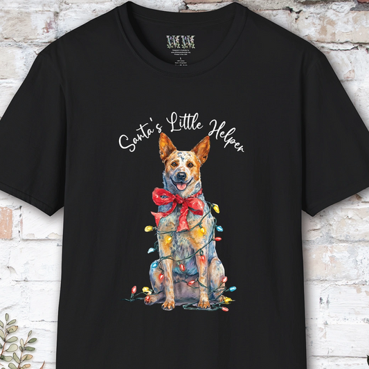 Australian Cattle Dog - Red Heeler #2 Santa's little helper. unisex T shirt