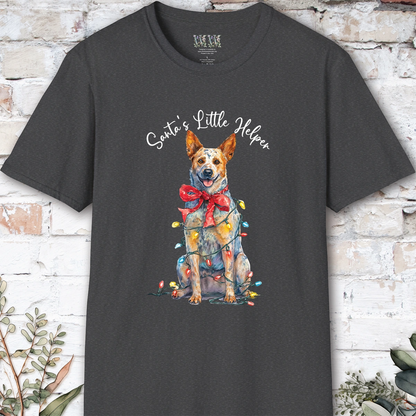 Australian Cattle Dog - Red Heeler #2 Santa's little helper. unisex T shirt