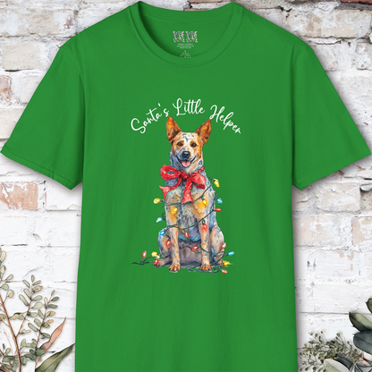 Australian Cattle Dog - Red Heeler #2 Santa's little helper. unisex T shirt