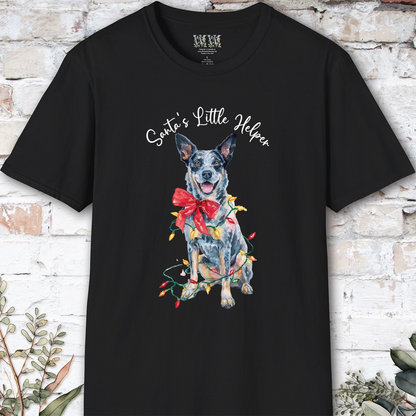 Australian Cattle Dog #4 (Blue Heeler)Santa's little helper. unisex T shirt