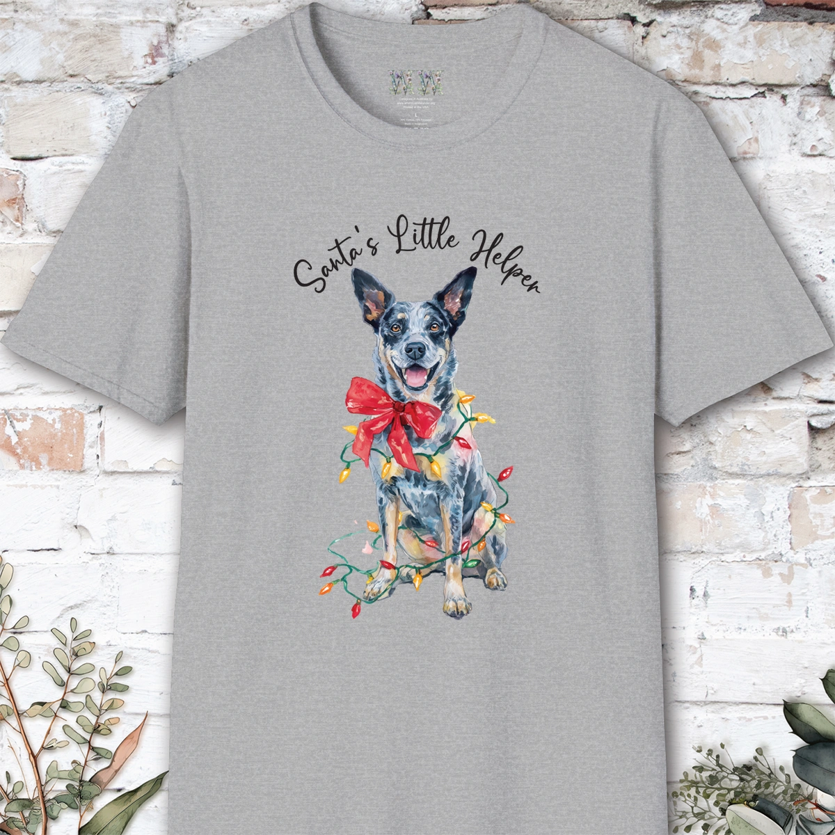 Australian Cattle Dog #4 (Blue Heeler)Santa's little helper. unisex T shirt