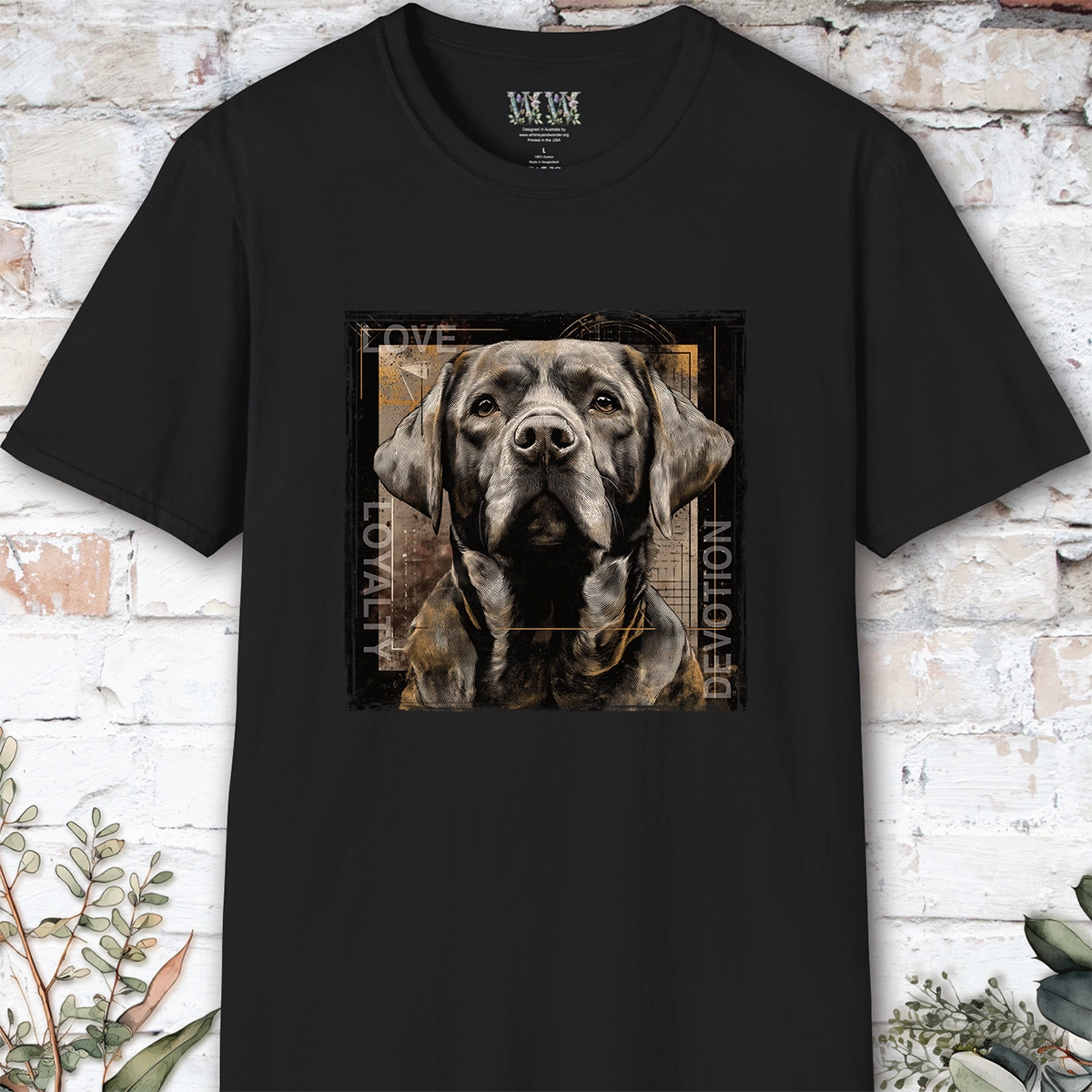 Labrador #2 Devotion, Loyalty, Love T-Shirt