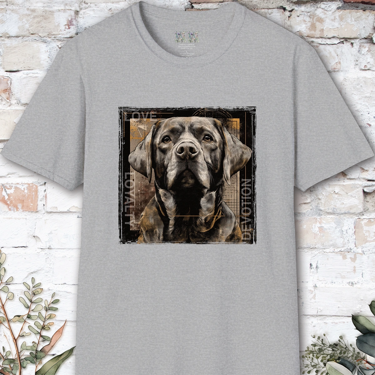 Labrador #2 Devotion, Loyalty, Love T-Shirt