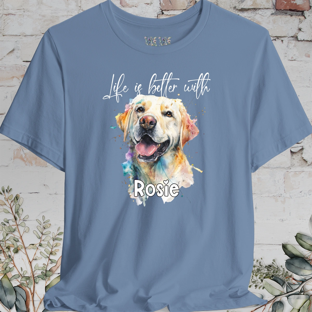 Labrador #2 'Life is better with'  Personalized T shirt