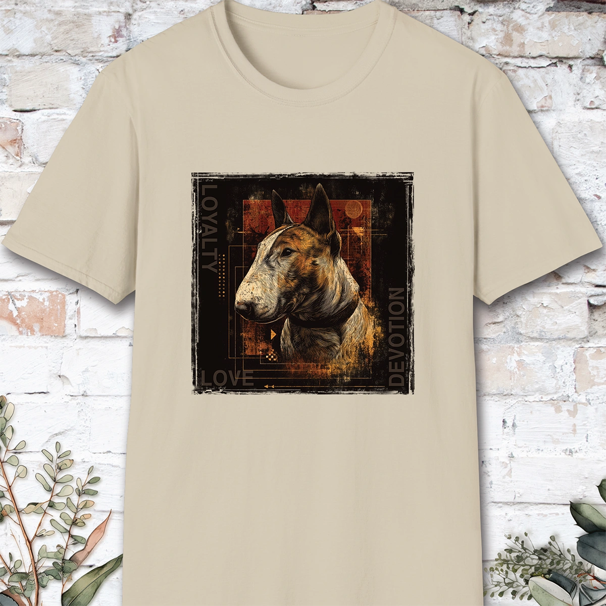 British Bull Terrier #1 Devotion, Loyalty, Love T-Shirt