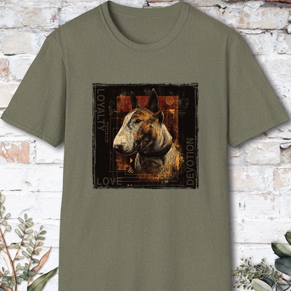 British Bull Terrier #1 Devotion, Loyalty, Love T-Shirt